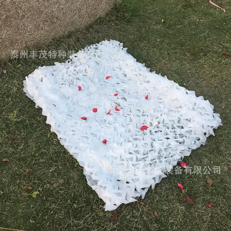 

Industry White Camouflage Net Network Snowfield Camouflage Camouflage Net Anti-Aerial Photography College Style