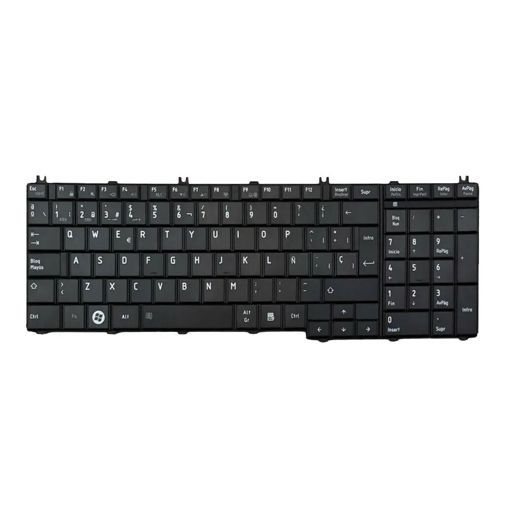 Испанский SP Клавиатура для ноутбука Toshiba Satellite C650 C650D C655 C655D C660 C660D