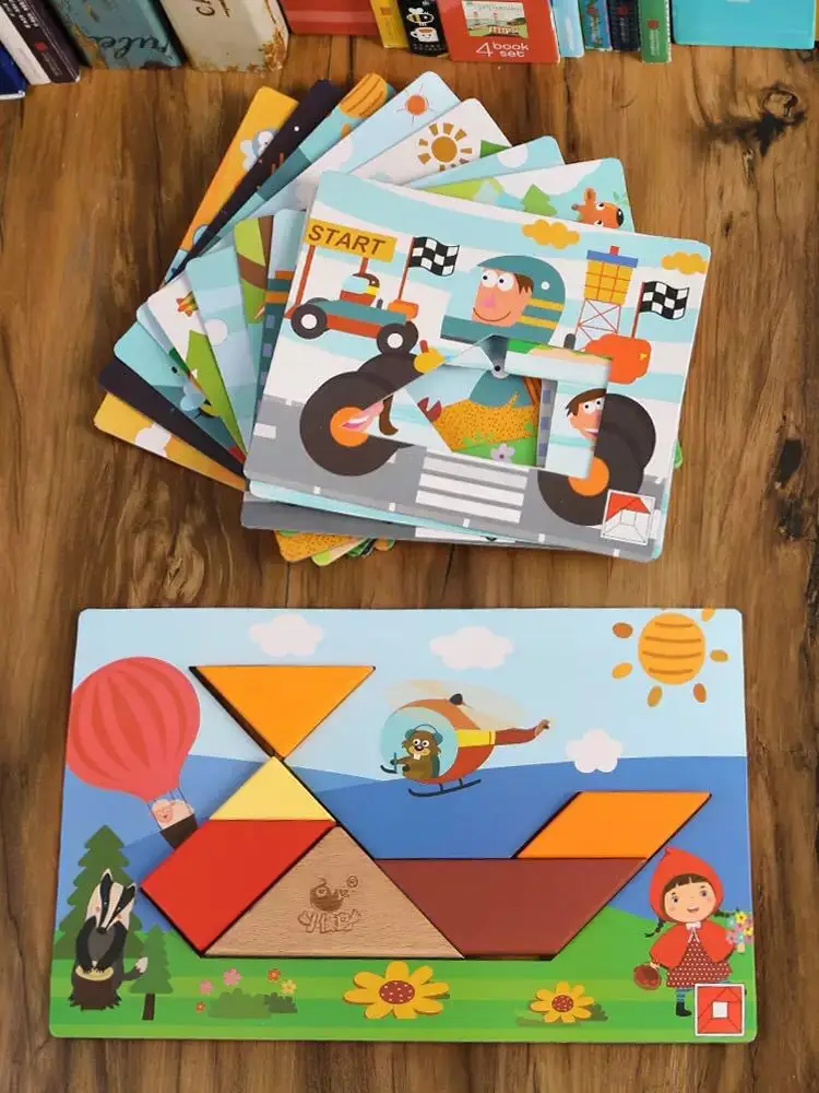 

Small Migratory Birds Wooden Children'S Educational Intelligence Flexible Module Jigsaw Puzzle Creative Jigsaw Puzzle 15 Account