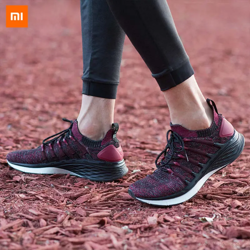 Xiaomi Mijia спортивная обувь 3 кроссовки Для мужчин сетка пропускающего воздух, Портативный Для мужчин подошва, устойчив к атмосферным воздействиям и износостойкая Обувь для отдыха