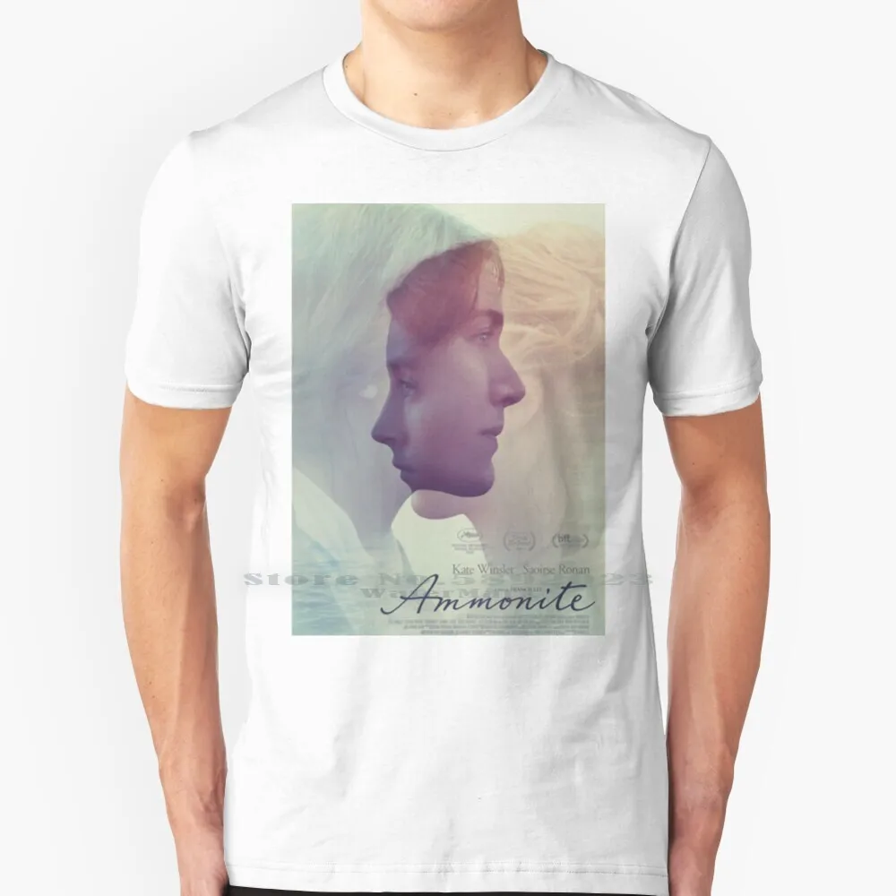 Ammonite T Shirt Cotton 6XL Ammonite Kate Winslet Saoirse Ronan Francis Lee Lgbt Charlotte Murchison Mary Anning Charlotte And