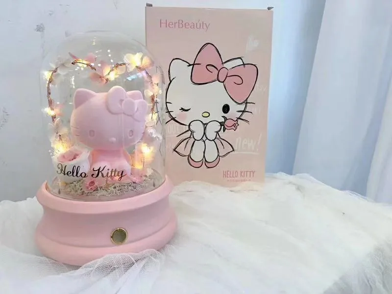 New Japan Hello Kitty Presrved Fresh Flower