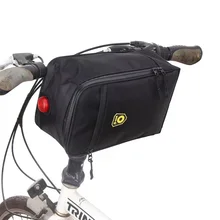 Оксфордская Ткань Складная велосипедная сумка с заднее сиденье для велосипеда Сумка водоотталкивающая освещение с упаковкой багажная сумка