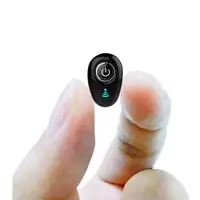 Mini niewidoczne prawdziwe bezprzewodowe słuchawki z redukcją szumów słuchawki z Bluetooth zestaw głośnomówiący zestaw słuchawkowy Stereo TWS wkładka douszna z mikrofonem