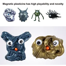 Kit de Slime magnétique pour Enfant, pâte à modeler, pâte à modeler, pâte à modeler, bave, beurre, pour Jouer