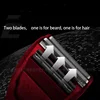 Kemei Electric Cordless Shaver Perfect Perrect Cut Twin Men Razor Floating Blade with Pop-up Trimmer Blade Rechargeable KM-1123 3