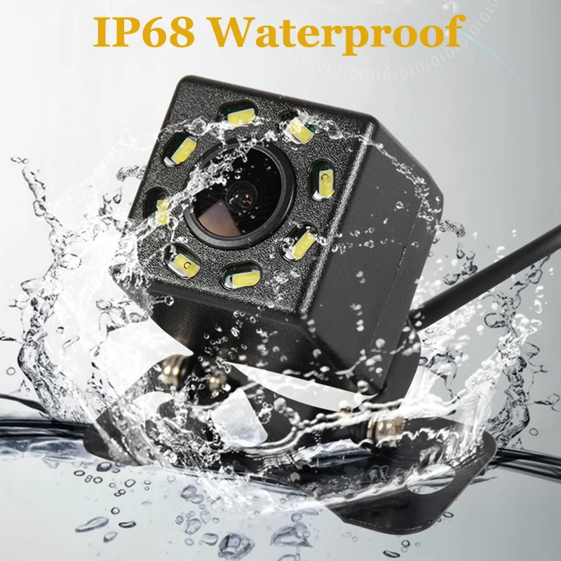 

Tefanball Car Rear View Camera Waterproof Car Parking Assistance Reversing Back HD CCD Image Sensor Rearview Camera