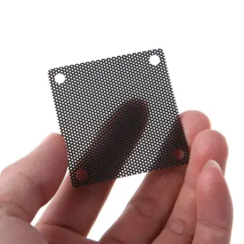 

5PCS PVC Fan Dust Filter PC Dustproof Case Cuttable Computer Mesh Cover 50mm Mesh Black R2JB