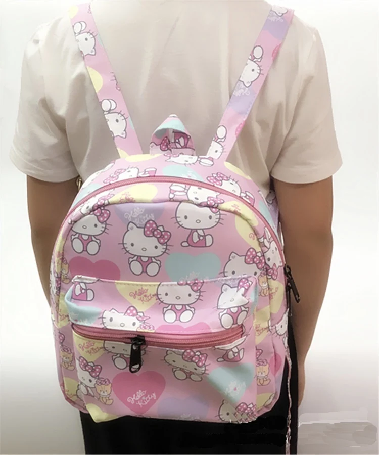 Стич мини рюкзак Микки рюкзак для девочек-подростков мультфильм KT ПВХ водонепроницаемая сумка через плечо школьный ранец