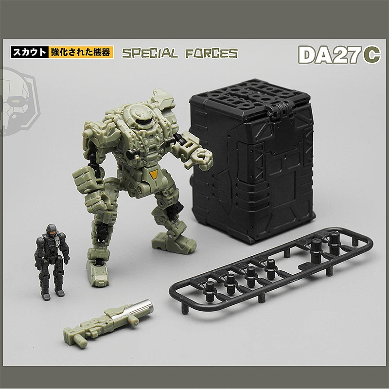 MFT DA27 DA27A DA27C Diaclone трансформация мощный ed костюм силовой черный мех солемер