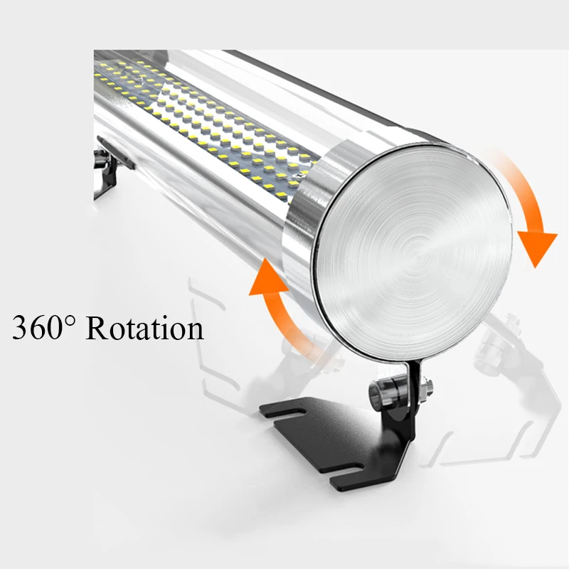 Led cnc máquina-ferramenta luzes ajustável 10-30w ip67