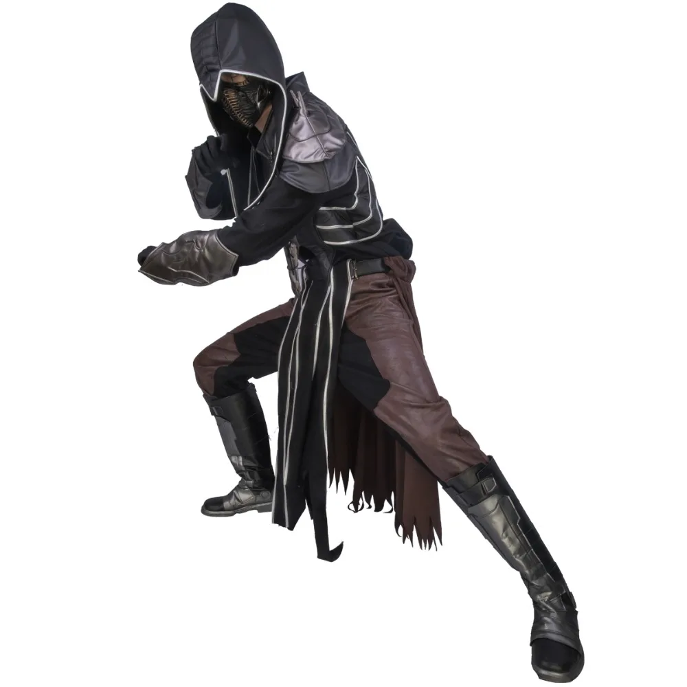 Xcoser Noob Saibot костюм mutal Kombat 11 Косплей Костюм Хэллоуин косплей платье Профессиональный костюм для мужчин Высокое качество