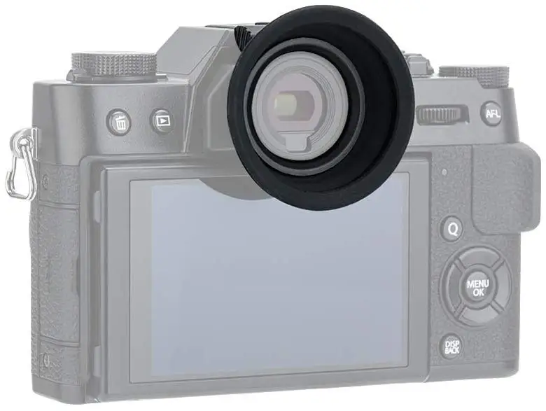 Fuji XT30II XT30 XT20 XT10 Eyecup Camera Eyepiece Mounts Easily Securely Via Hot Shoe Fujifilm X T20 X T10 X T30 II camera viewfinder accessories