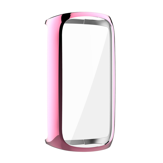 Case For -Fitbit Luxe Smart Watch Plating TPU Soft Cover Full Screen Protector Shell For -Fitbit Luxe