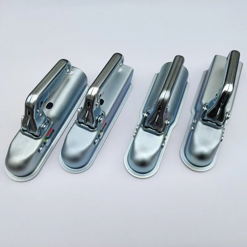E24 Approved European Style Pressed Steel Trailer Hitch Coupling 50mm 60mm Draw Bar 800kg RV Parts Camper Caravan Accessories