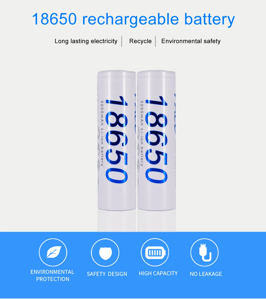 Palo 4 шт. Новые оригинальные 18650 3,7 в 3200 мАч 18650 литиевые аккумуляторные батареи для фонарей электронной сигареты
