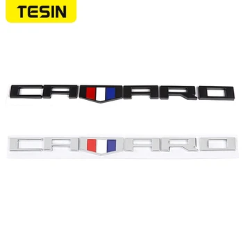 

TESIN Car Stickers for Chevrolet Camaro Emblem CAMARO Letters for Chevrolet Camaro RS SS Zinc alloy Car Exterior Accessories