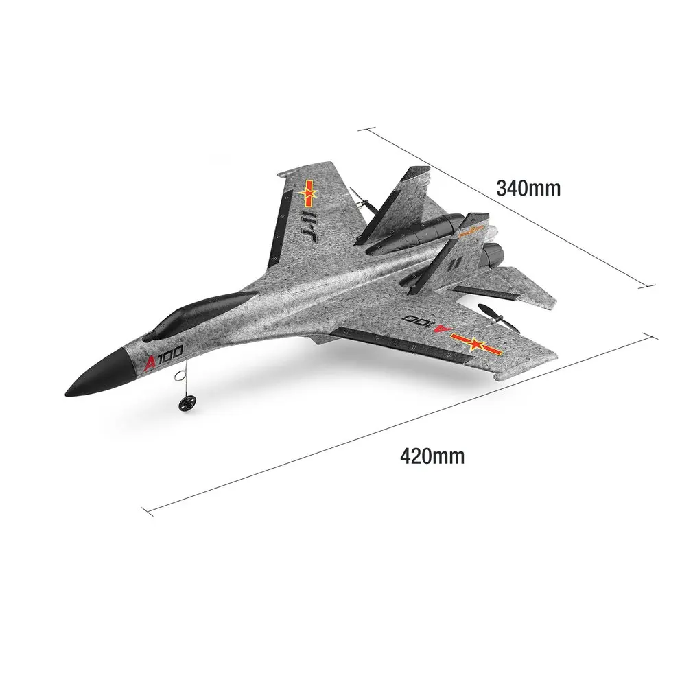 Wltoys A100-Annihilation 11 3CH RC FPV Racing Airplane Toys Mini 340mm Wingspan Wingspan EPP rc Plane Drone Toy with High Speed