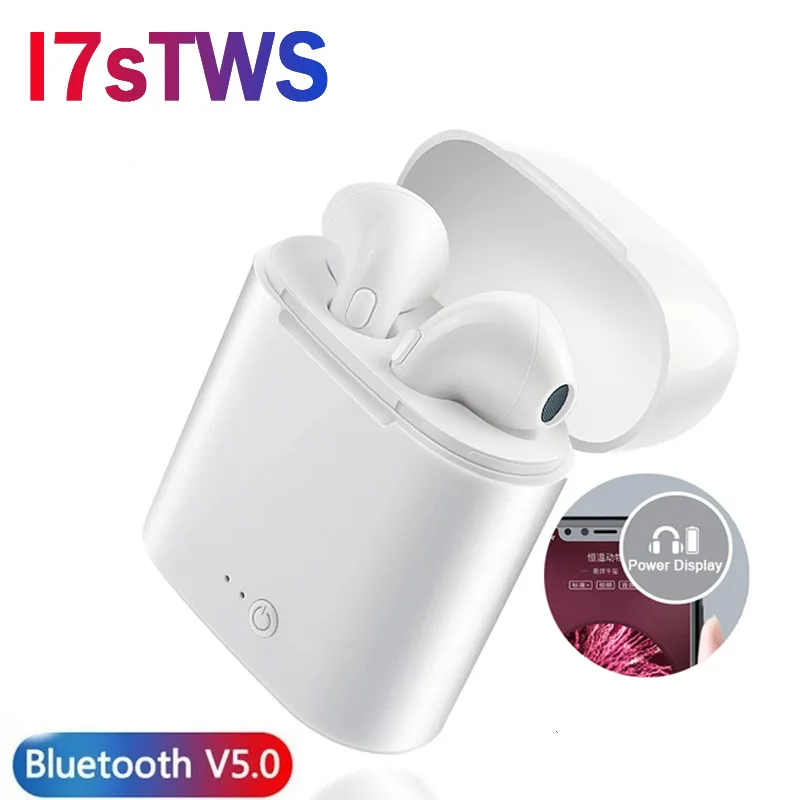 Verhux i7s наушники вкладыши TWS с беспроводной In Ear Bluetooth спортивные стерео гарнитура