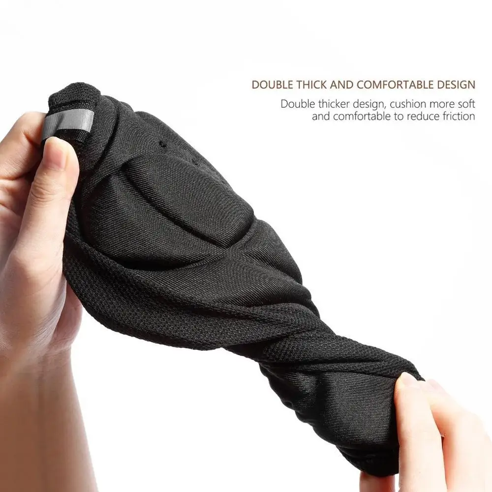 Thick Cycling Bicycle EVA Pad Seat Saddle Cover Soft Bike Cushion Pad With Anti-slipping Lining With Adjustable Drawstring