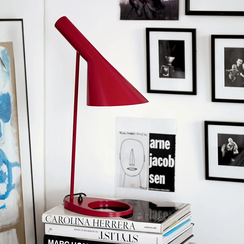 Реплика Луи Современная AJ настольная лампа Arne Jacobsen настольные лампы для спальни кабинет стенд светильник домашний Лофт Декор Светильник E27