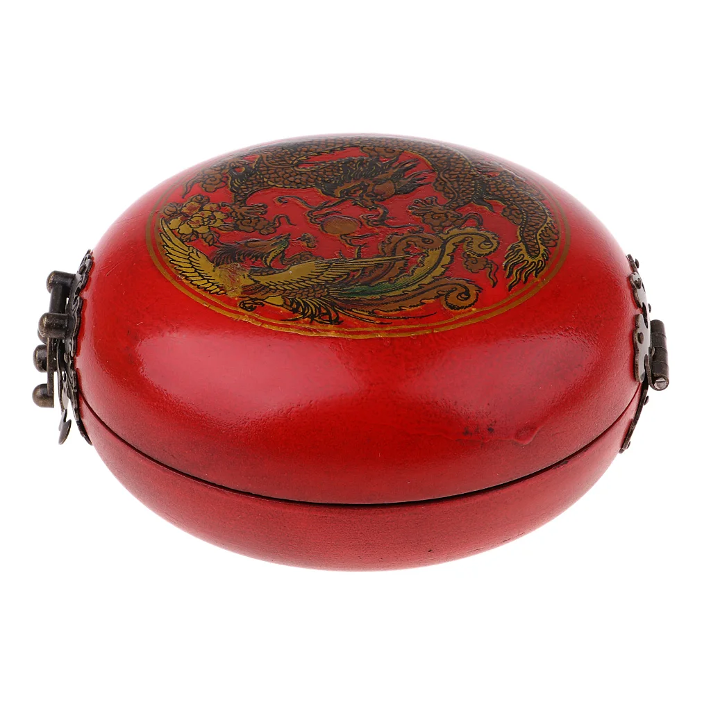 Vintage Bakelite Feng Shui Luo Pan Ancient Geomantic Compass w/ Wooden Case