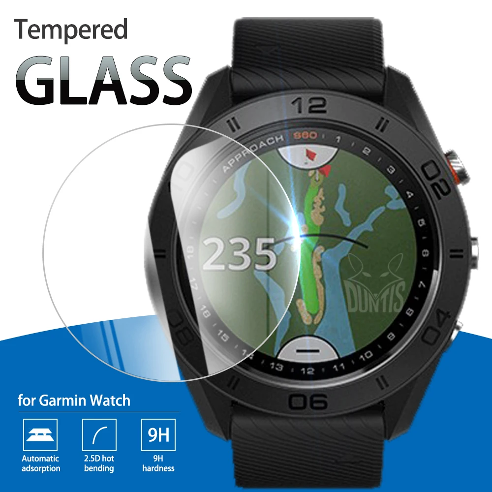 krak rester Diplomatiske spørgsmål 9h Tempered Glass Film Screen Protector Garmin | Protective Glass Garmin  Watch - Smart Accessories - Aliexpress