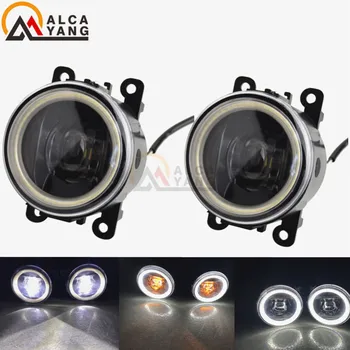 

Car 4000LM LED Fog Light Assembly Angel Eye DRL 12V For Suzuki Grand Vitara 2 / II Closed Off-Road Vehicle JT 2005-2015