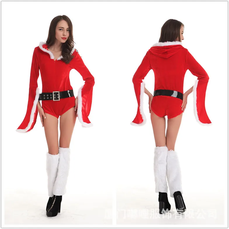 

Adult Christmas Clothing Women's Christmas Cosplay Clothing Santa Claus Performance Performance Wear Christmas Clothes