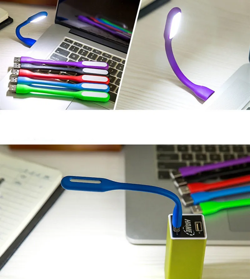 Портативный 5 в 1,2 Вт светодиодный USB лампа мини USB настольная лампа для чтения защита глазные огни для Xiaomi power bank coupter notebook