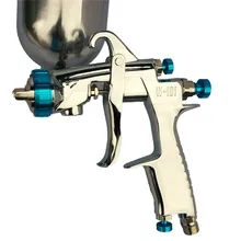 W-101 пистолет-распылитель w101 HVLP ручной Краски пистолет тяжести Тип 0,8/1,0/1,3/1,5/1,8 мм 134 г 400 мл мебель покрытия автомобиля Краски Инж