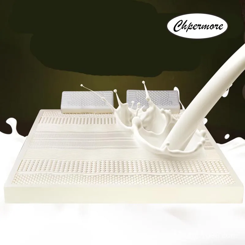 Chpermore 100% Natural latex Mattress high quality Slow rebound Mattresses customized Tatami Mattress With Inner Cover afbeelding