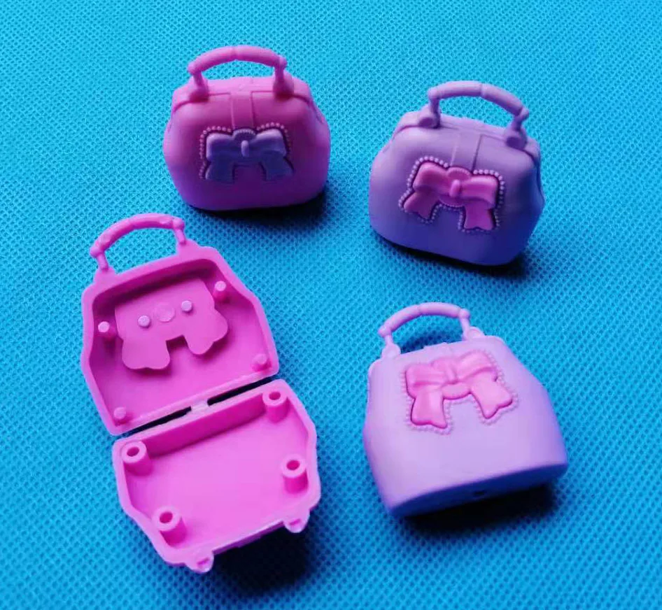 Beilinda Toys Plastic Toys  Fashion Bag Butterfly Bag Single Handle Bag  4 Colours Available 10pcs In One Lot Colour In Random