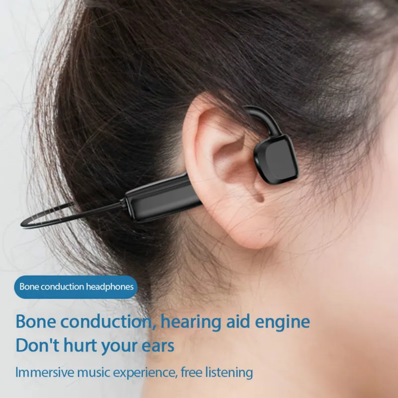 G1 Wireless Headphones Bone Conduction Earphone Bluetooth Outdoor Sport Headset with Microphone Handsfree Headsets for Xiaomi