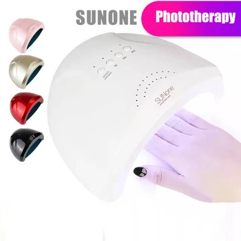 

Sunshine No. 1 SunOne Chopsticks Container Manicure Machine 48W Smart Sensing LED Light Treatment Device Nail Polish Glue Heatin