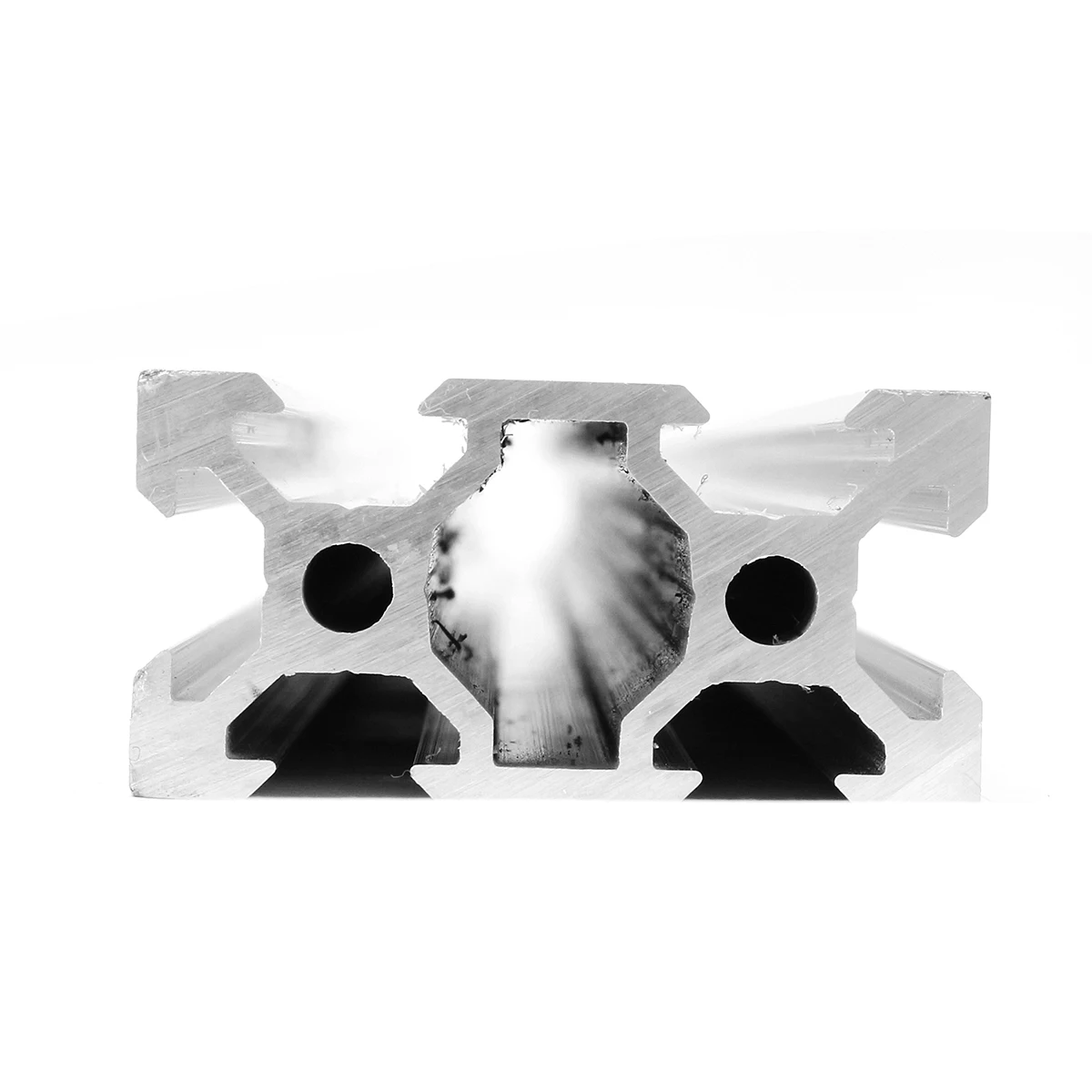 

Sliver 500mm Length 2040 V-Slot Aluminum Profile Extrusion Frame DIY CNC Tool 3D Printers Plasma Lasers Stands Furniture