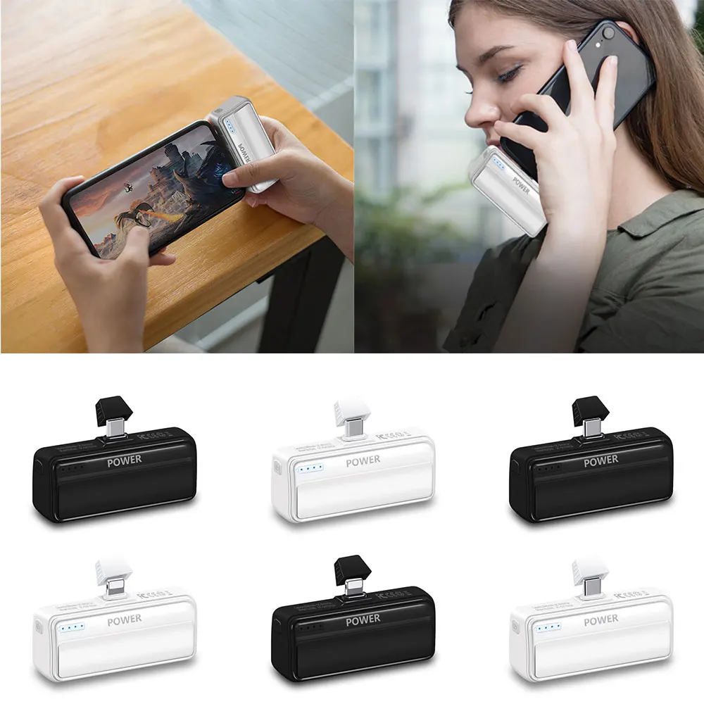 FLOVEME mi ni power Bank для телефона mi cro usb type C 3000mAh PoverBank портативное зарядное устройство для iPhone, iPad, Xiaomi mi, huawei