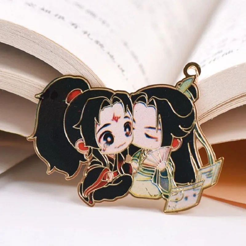 The Untamed Mo Dao Zu Shi Grandmaster of Demonic Cultivation Wei Wuxian Lan Wangji Metal hollowing Bookmark