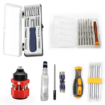 

Multi-Bit Ratchet Precision Screwdriver Set Quick-load Mechanism Screwdriver Kit Folding Repair Tool For Phones#