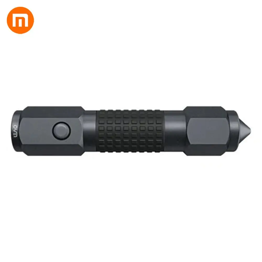 Xiaomi 2 в 1 Leao A10 XPE2 3 режима автомобильный молоток безопасности Многофункциональный Автомобильный аварийный инструмент Электрический фонарь резак ремня безопасности