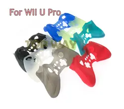 ChengChengDianWan 6 цветов силиконовый резиновый геймпад защитный чехол для WIIU pro контроллер 6 шт./партия