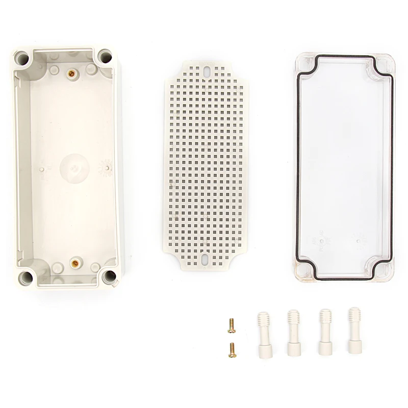IP67 180*80*70 мм Размер Водонепроницаемый ABS пластик diy Соединительная коробка для тонкопленочных солнечных элементов Корпус Корпуса для электронных с монтажная панель