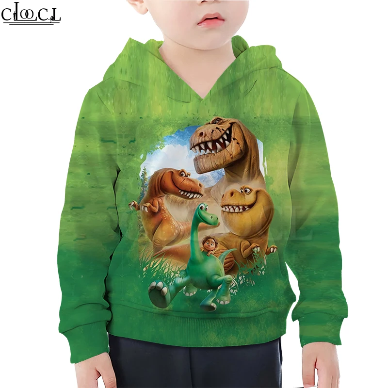  Jurassic Park Dinosaur Print Hoodie Boy Girl 3D Sweatshirt Cartoon Animal T Shirt Baby Daughter Clo