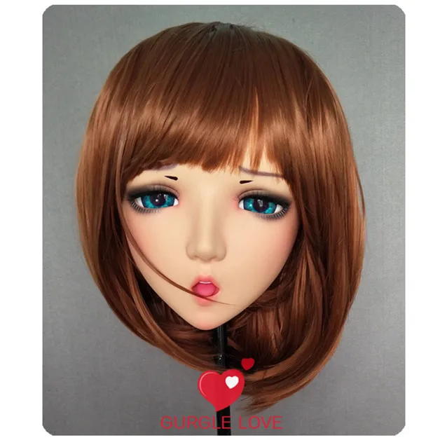 mask19 NEW-136) Женская Мужская маска реалистичные силиконовые маски Хэллоуин вечерние BJD Детские куклы кроссдресс Япония кигуруми маска Аниме Косплей - Цвет: mask19