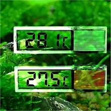 3D аквариум термометр аквариум Температура воды датчик окружающей среды Крытый термометр ЖК-дисплей метр