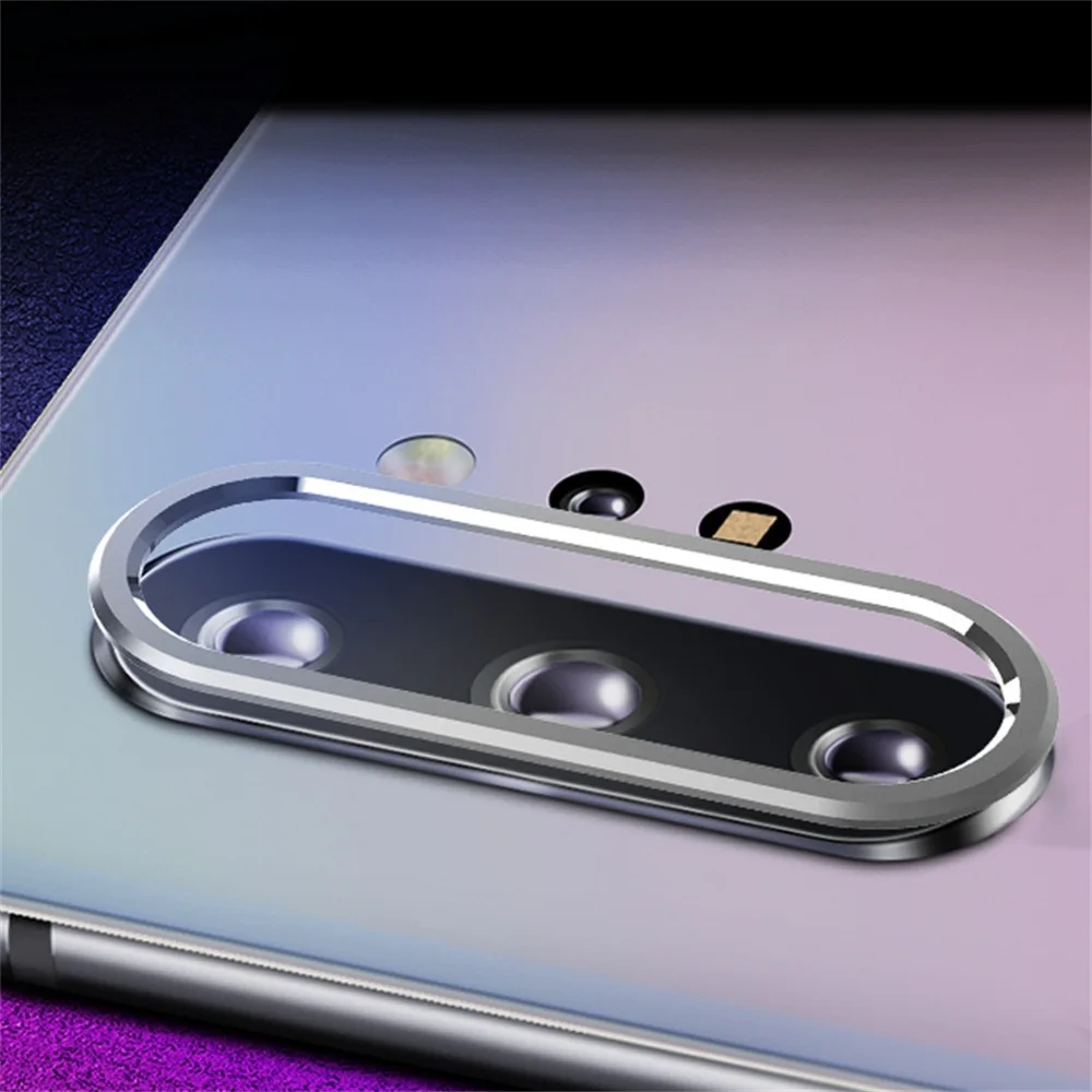 Металлический объектив камеры протектор экрана крышка камеры чехол Защитное кольцо для samsung Galaxy Note 10/Note 10 Plus