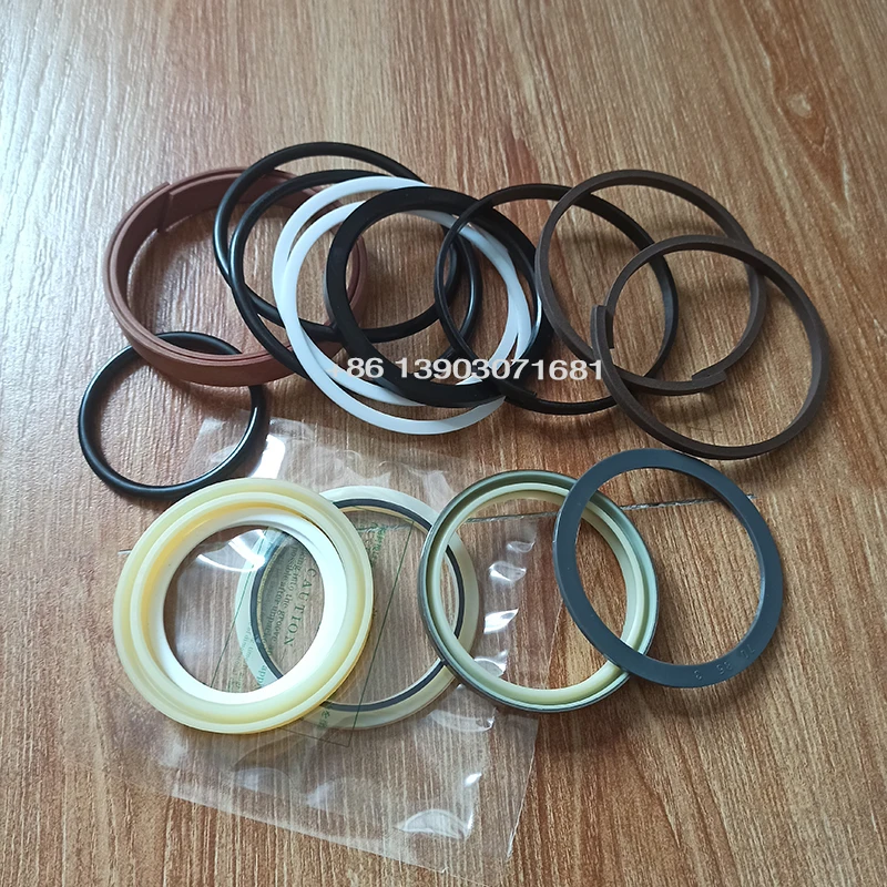 

Hydraulic Boom Cylinder Seal Kit Oil Cylinder Repair Kit For Excavator EC140