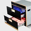 100L Home Disinfection Cabinet 220V Embedded Tableware Disinfect Bowl Cabinet Double Door Touch Infrared High Temperature Drying 1