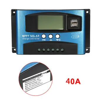 

USB Solar Panels Battery Charge Controller 480W Solar Battery Regulator