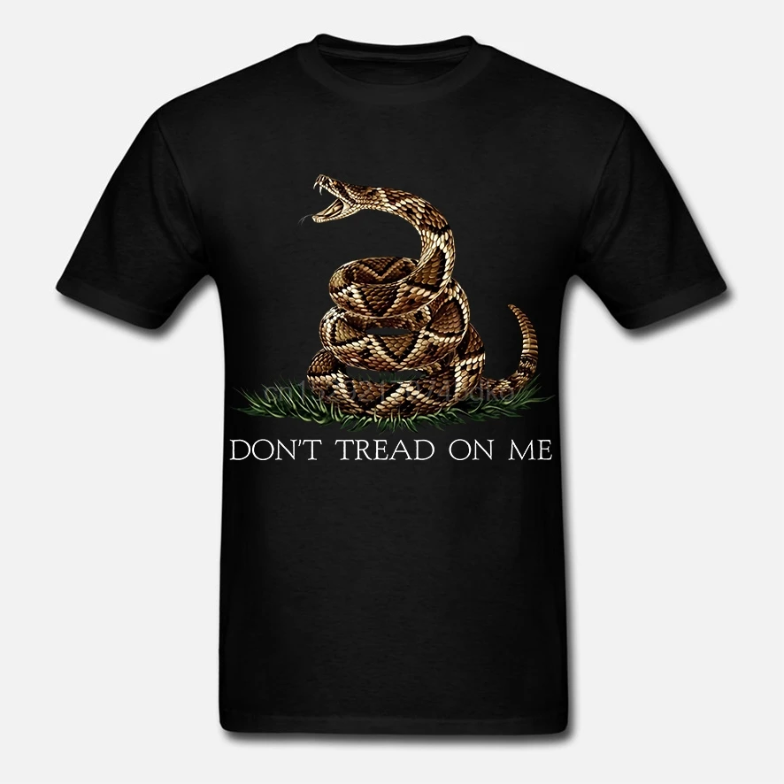 Новая футболка корпуса морской пехоты DONT TREAD ON ME SHIRT SNAKE (1) | Мужская одежда